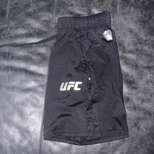 UFC Black Athletic Men's Shorts